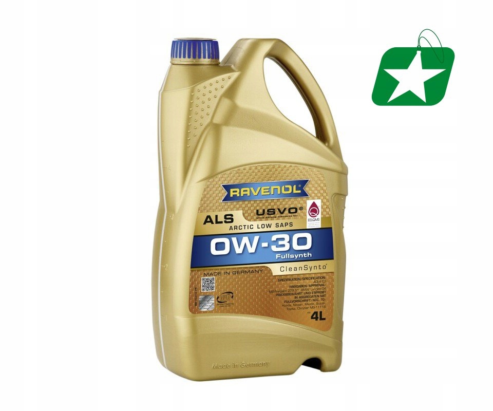 RAVENOL ALS SAE 0W30 USVO 4L PRAG