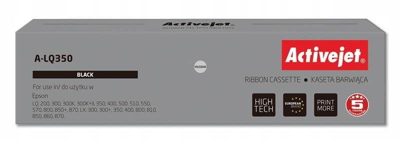 Activejet A-LQ350 kaseta barwiąca kolor czarny do