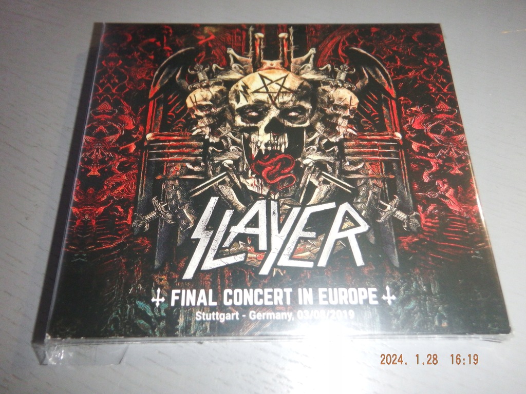 SLAYER - Final Concert In Europe 2 CD DIGI limt 300 egz.