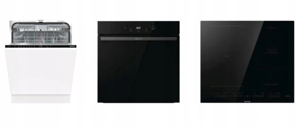 Zmywarka GV643D60 + Piekarnik BOS6737E20FBG + Płyta GI6432BSCE