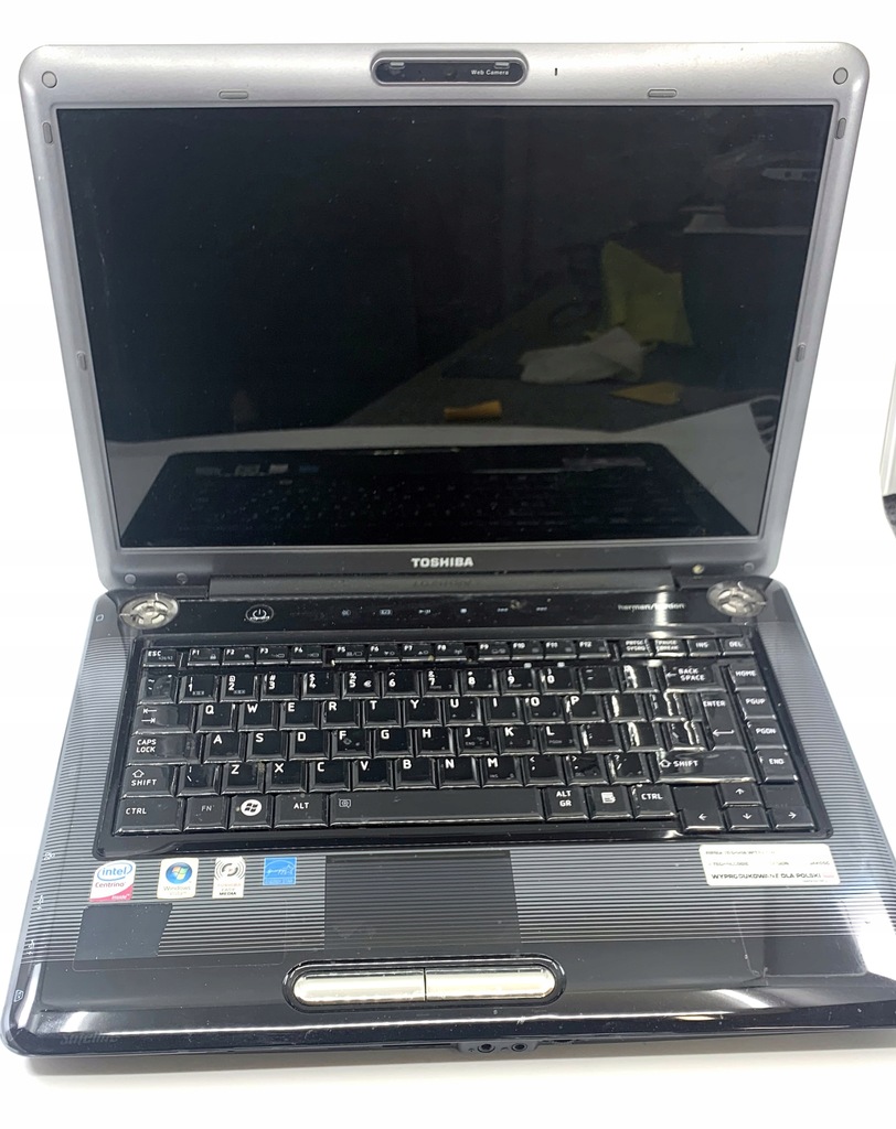 TOSHIBA SATELLITE A300-1EH C2D/1GB/NOHDD - USZKODZ