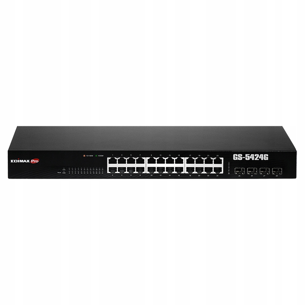 Edimax GS-5424G 24-port-y 4*SFP GIGABIT Web Smart Switch Long Range do 200m