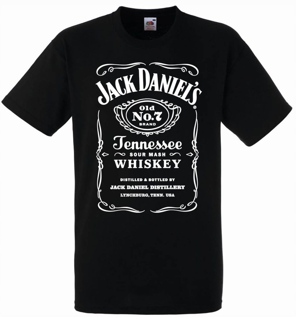 JACK DANIELS Super T-Shirt Koszulka 3 Kolory M