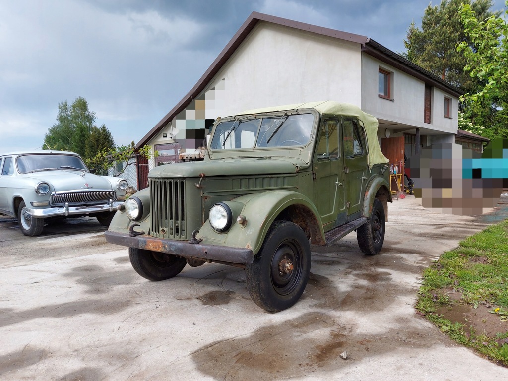 GAZ 69 komandorka UAZ gazik czapajew bobik