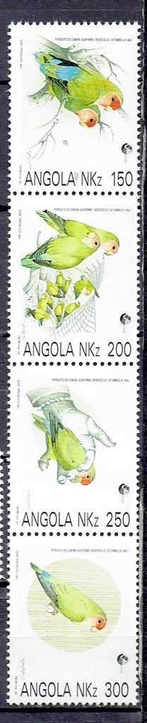 ANGOLA- 1992 . PTAKI. **