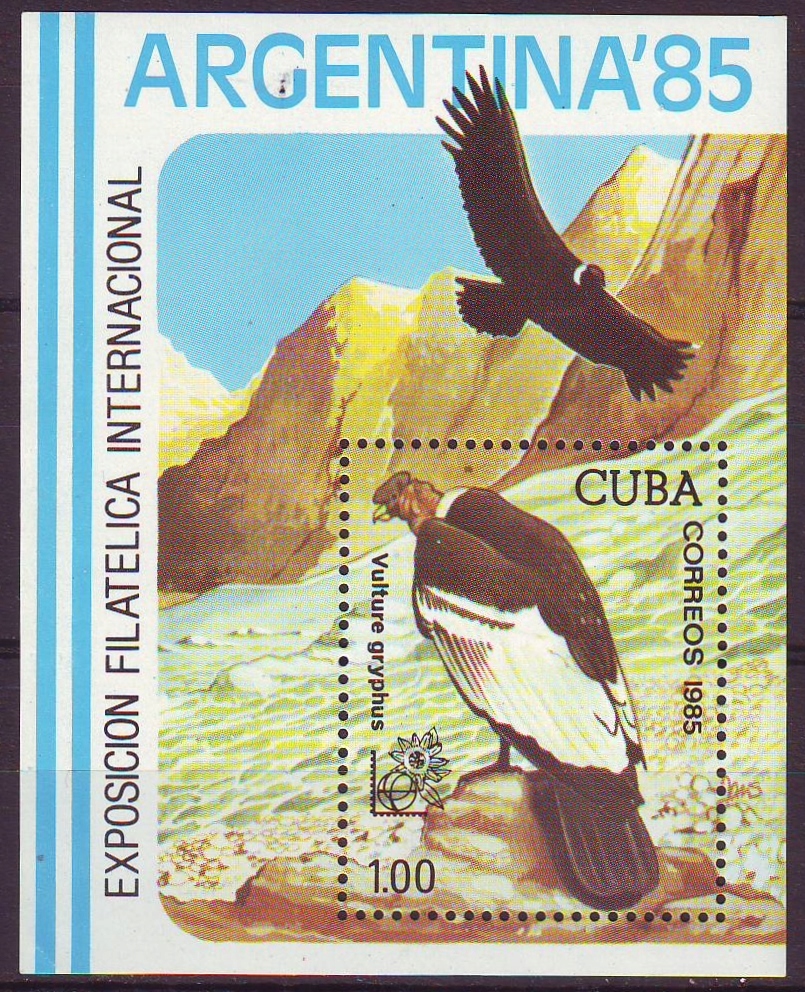 Kuba B90**, 1985 r., Ptaki 5E! (Kondor wielki)