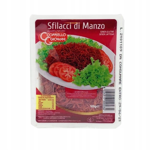 Sfilacci di Manzo 100G