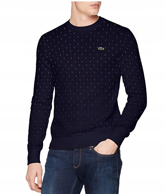 Y6040 LACOSTE SWETER MĘSKI R. XS