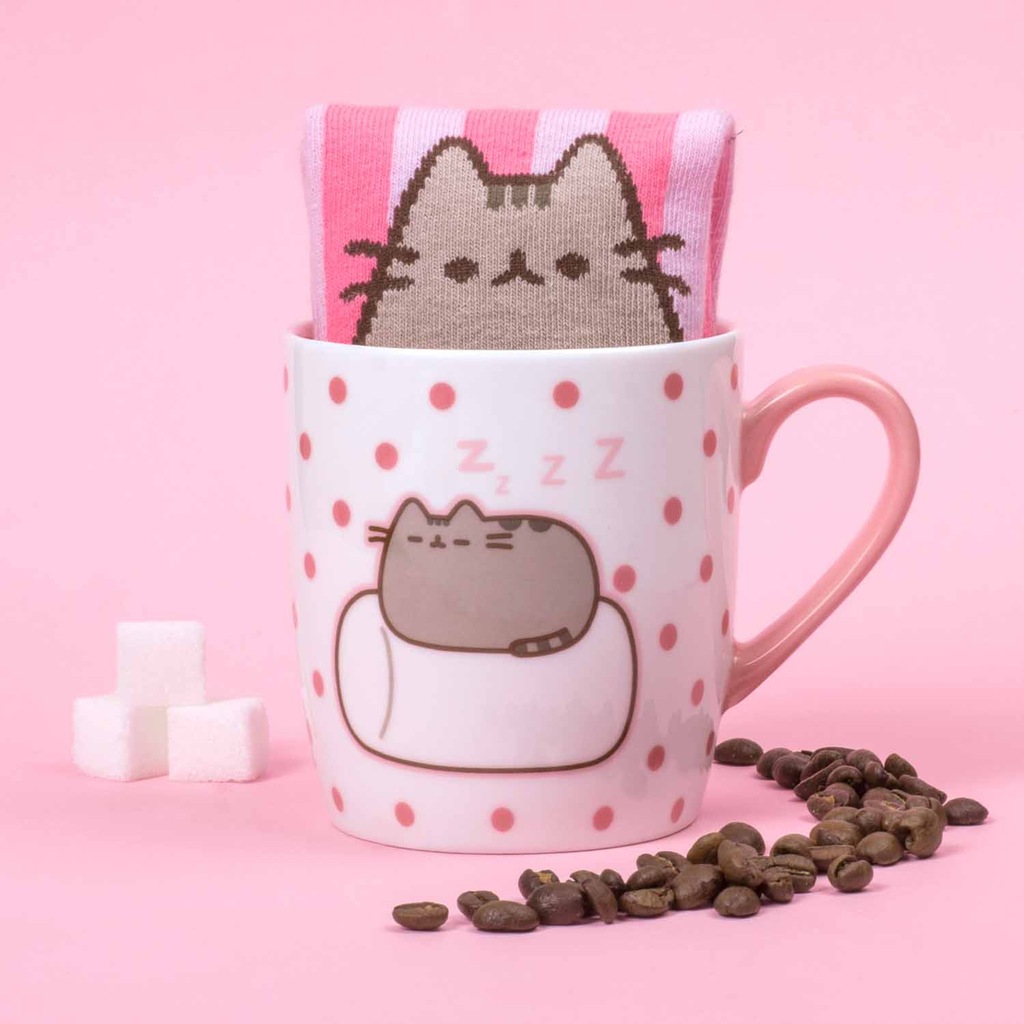 ZESTAW KUBEK+SKARPETY PUSHEEN MARSHMALLOW PREZENT 6979909746