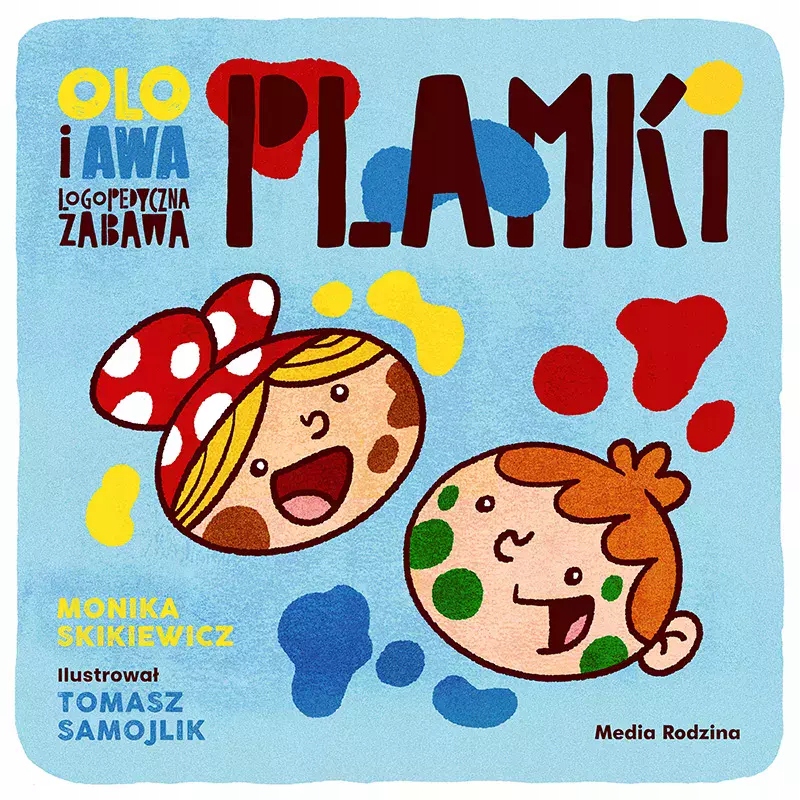 OLO I AWA. LOGOPEDYCZNA ZABAWA. PLAMKI