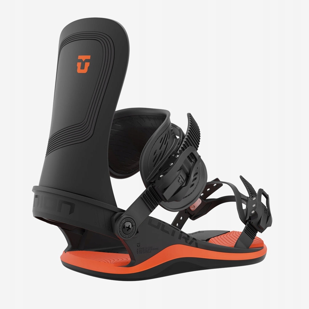 Wiązania Snowboardowe Union Ultra 2023 BLACK/ORANG