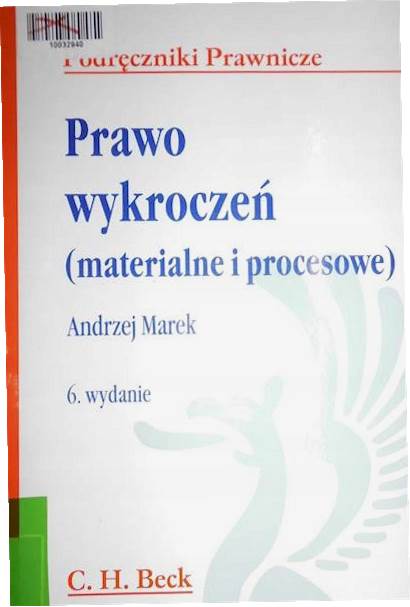 Prawo wykroczeń - Andrzej Marek