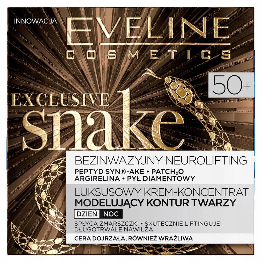 Eveline Exclusive Snake 50+ Krem modelujący kontur