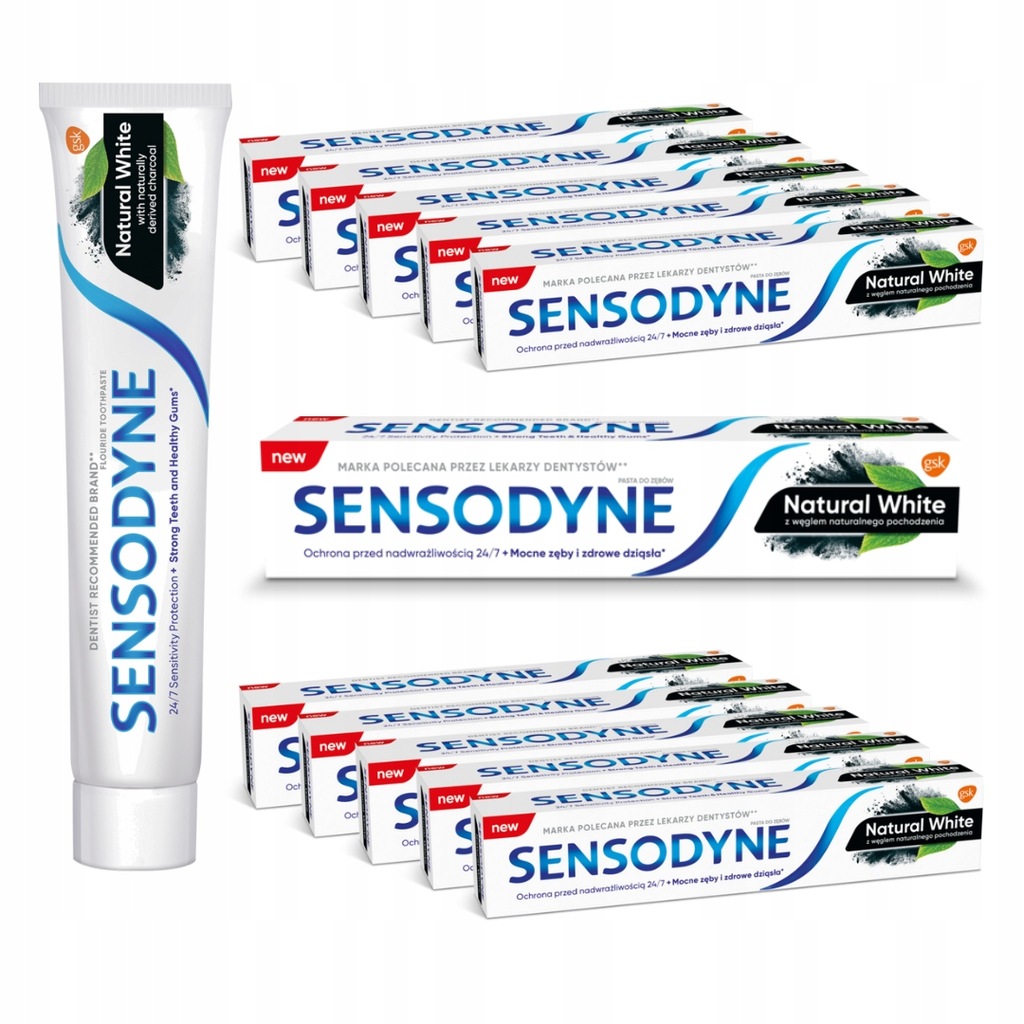 Pasta do zębów Sensodyne Natural White x 12 sztuk