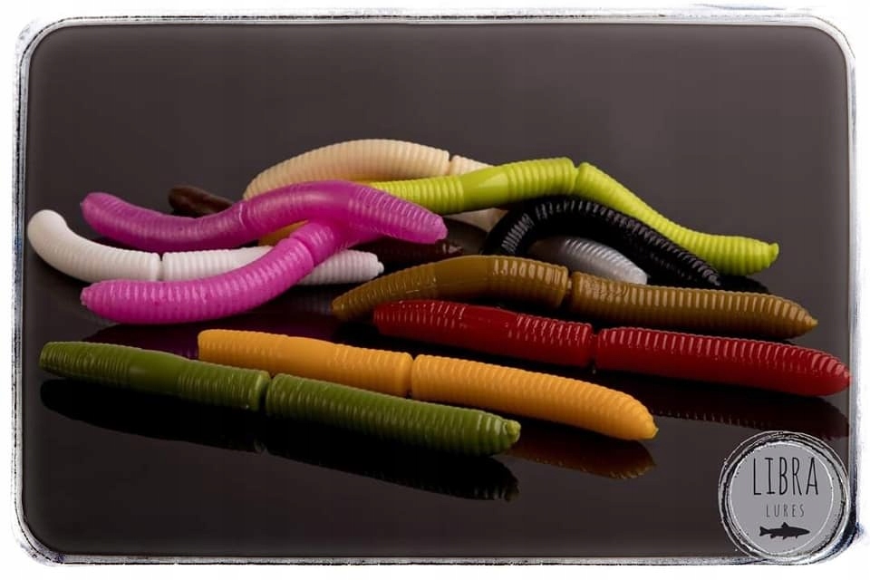 Libra lures fatty d'worm. D worm. D worm. Libra lures larva. Приманка libra lures fatty d worm 65.