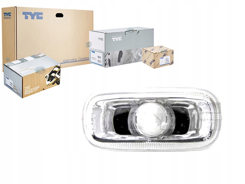 TYC LAMPA KIERUNKOWSKAZU PRZÓD L/P (PRZEZROCZYSTY)
