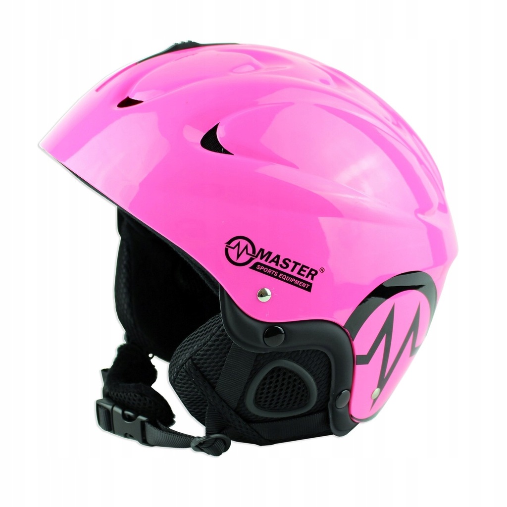 Kask narciarski MASTER FREEZE Różowy - rozmiary M (55-58cm)