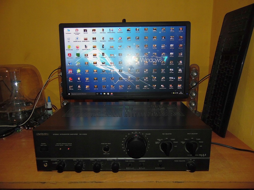 Wzmacniacz Technics SUVX500 ClassAA Vintage Japan 13610676915