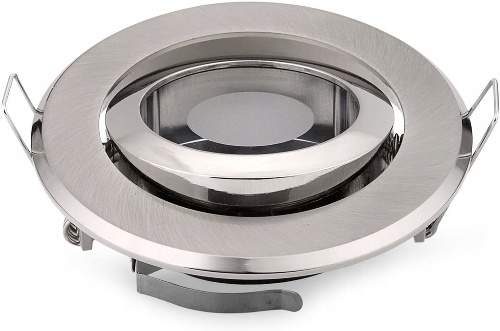 OPRAWA LED WPUSZCZANA SUFITOWA GU10 MR16 OKRĄGŁA