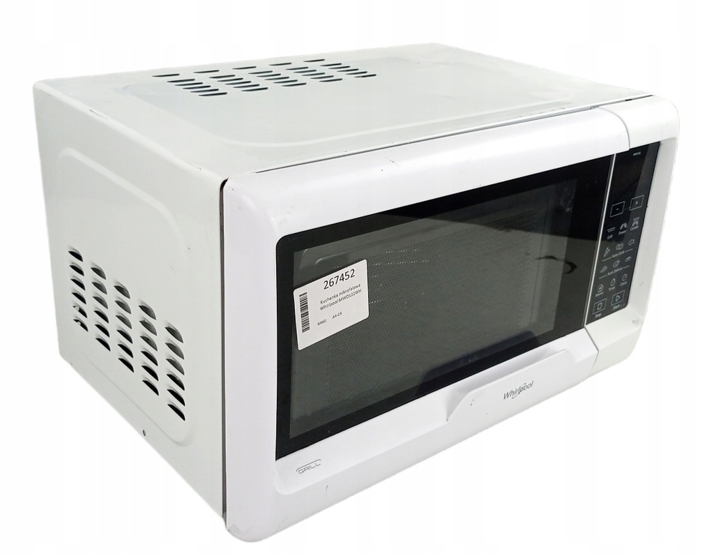 Kuchenka mikrofalowa Whirlpool MWD122WH|20 L|Grill