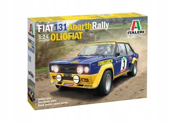 FIAT 131 ABARTH Rally 1:24 ITALERI 3667