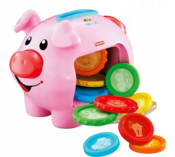 FISHER PRICE BAWISKOCZEK+ŚWINKA MÓWI PO POLSKU