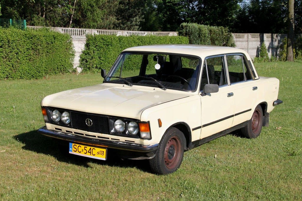 Fiat 125p ME od 1 właściciela, bezwypadkowy, welur