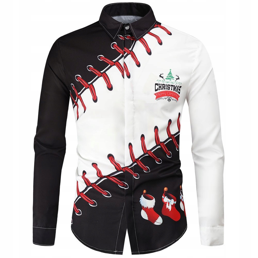 Koszula z długim rękawem z nadrukiem cyfrowym Boże