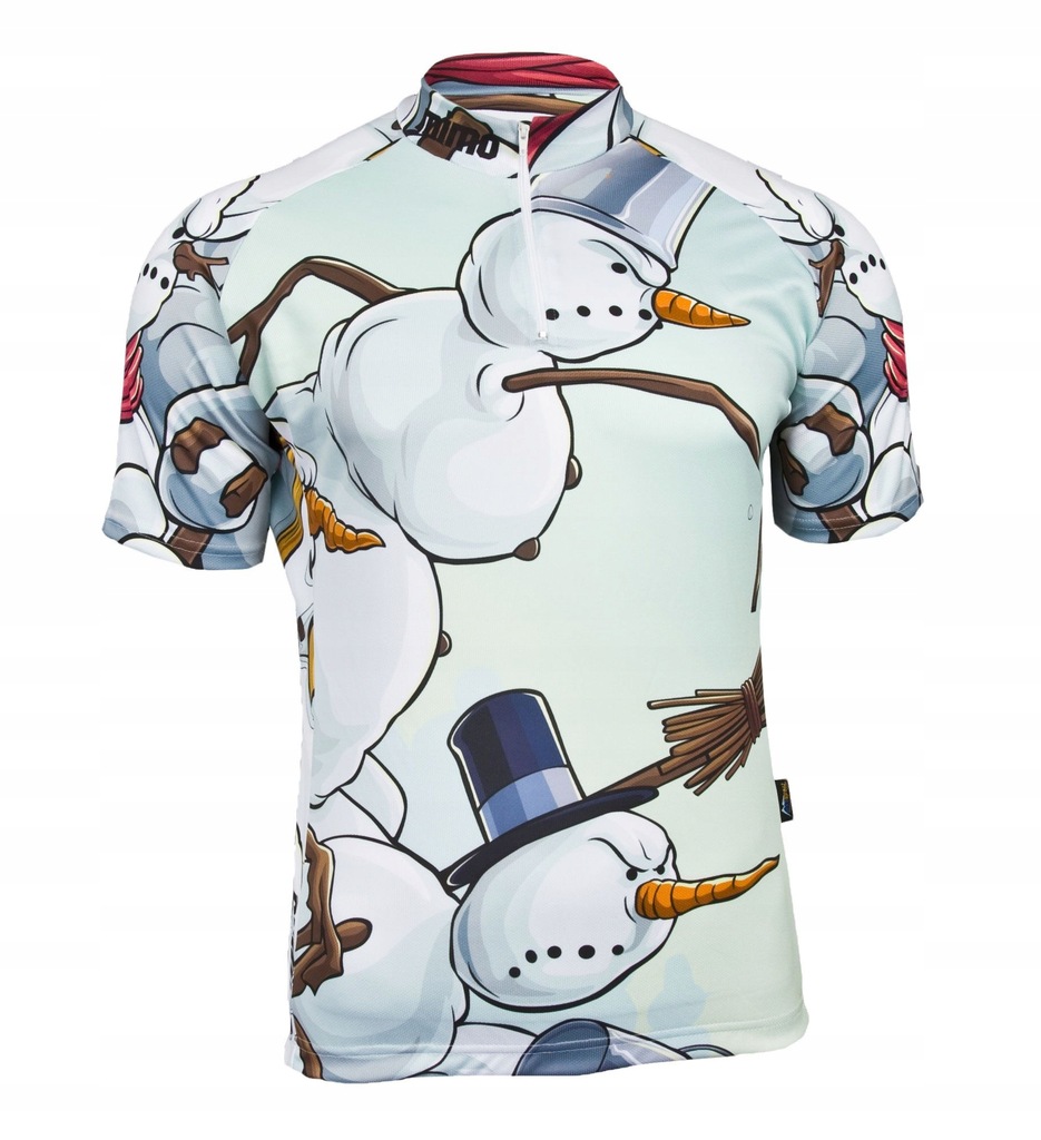 MIKESPORT SNOWMAN męska koszulka rowerowa r.XXL