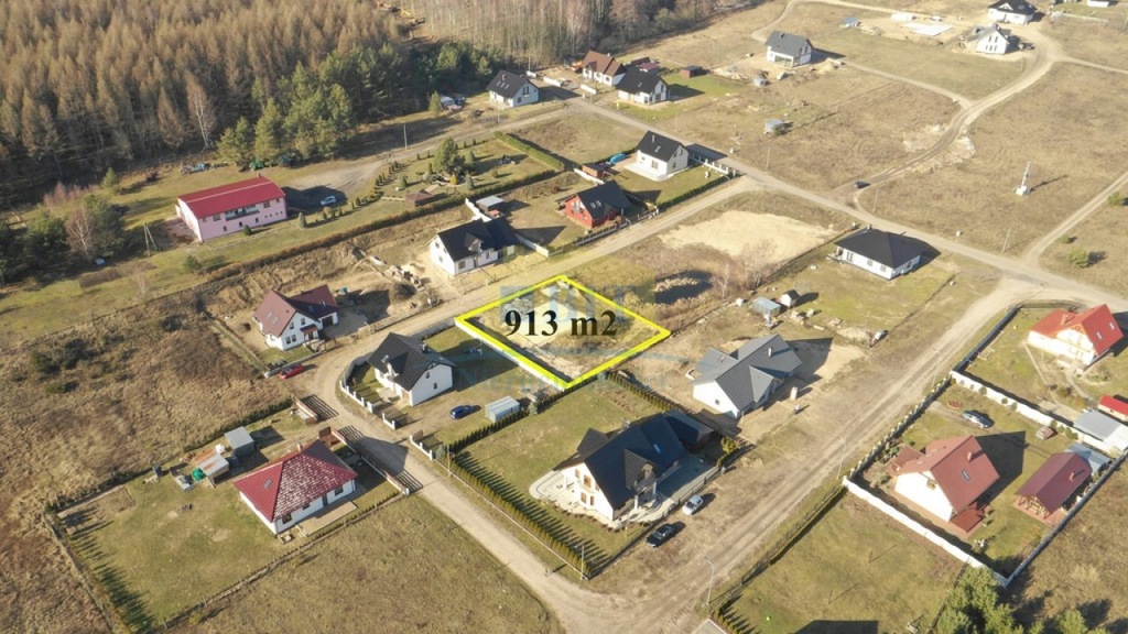 Działka, Mirosławiec, Mirosławiec (gm.), 913 m²