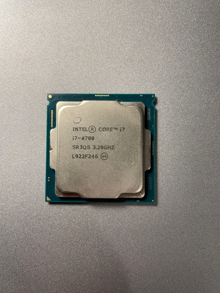 Procesor Intel i7-8700 6 x 3,2 GHz