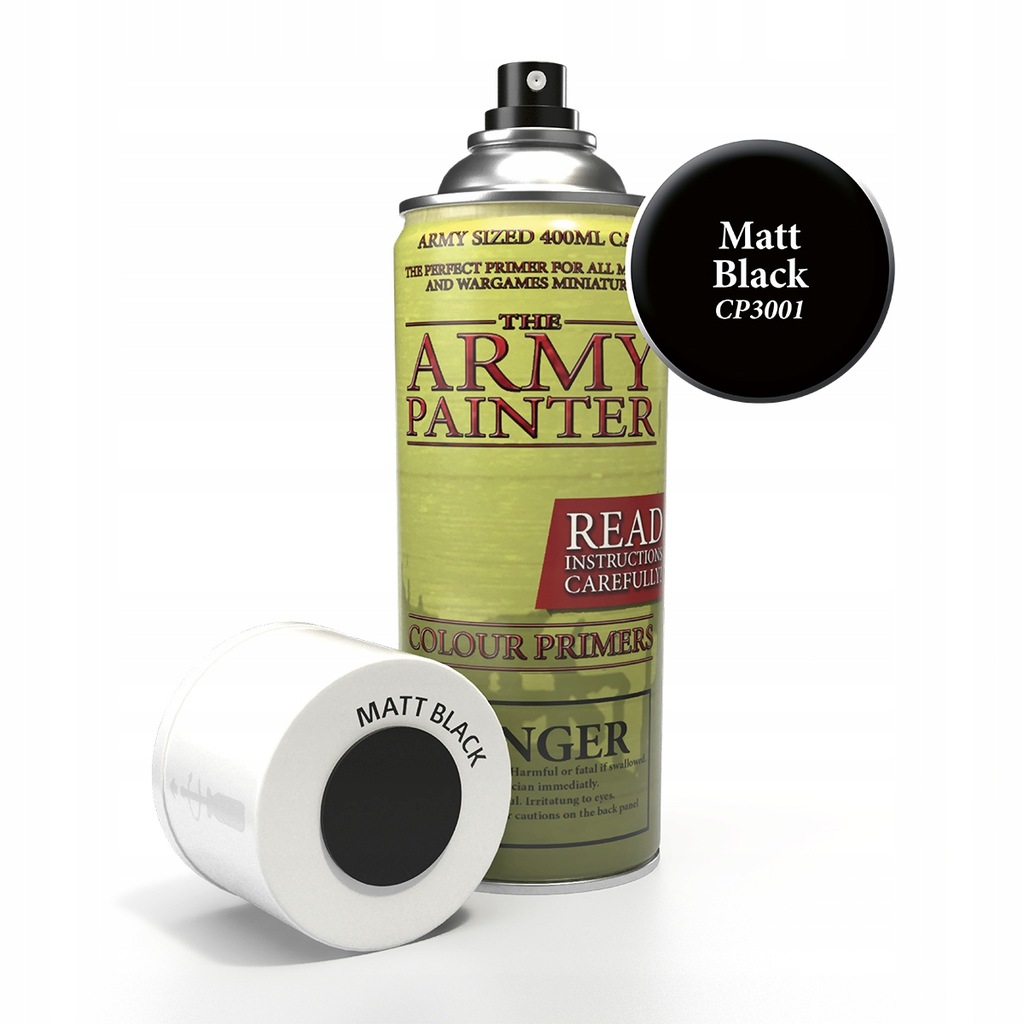 Army Painter Spray - Matt Black