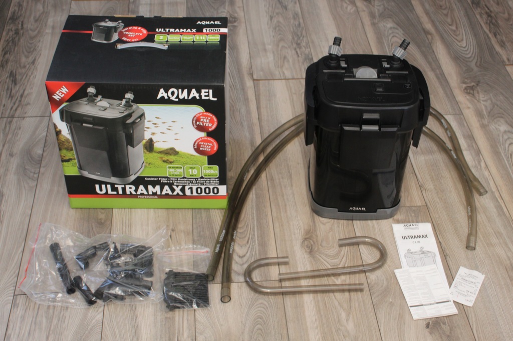 AQUAEL Ultramax 1000 zestaw używany , sprawny