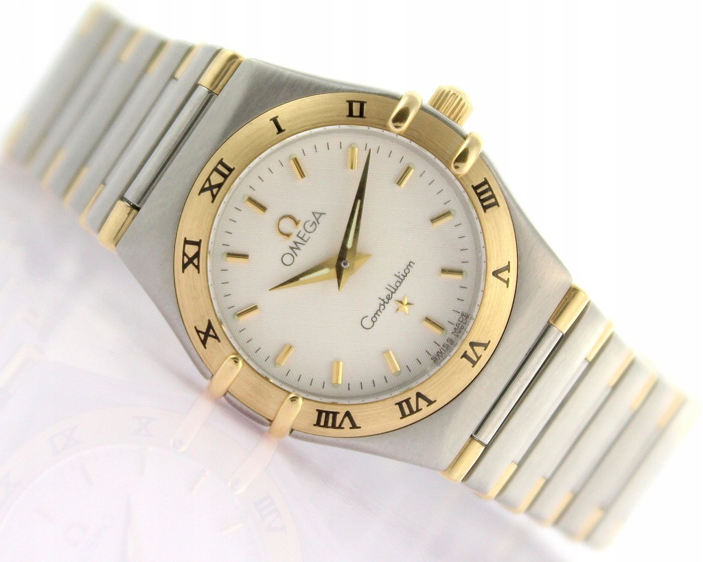 DAMSKA OMEGA CONSTELLATION ZŁOTO/STAL 795.1201