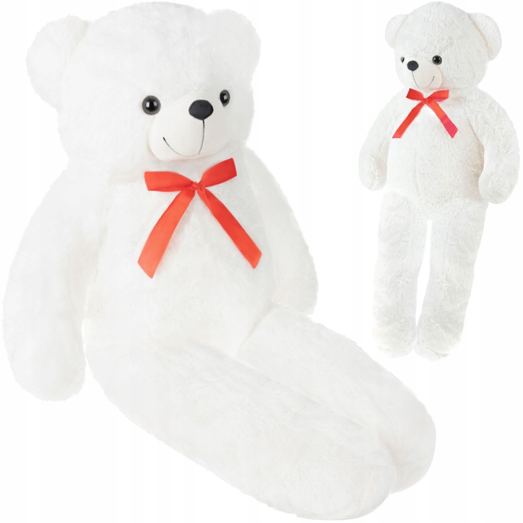 Купить Плюшевый мишка Тедди 100 см, большой талисман, белый: отзывы, фото, характеристики в интерне-магазине Aredi.ru