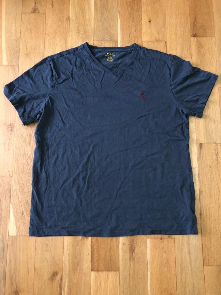 RALPH LAUREN POLO MĘSKI MODNY T-SHIRT Rozm. L