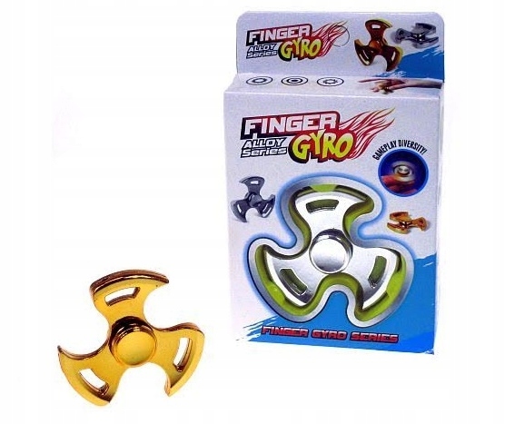 Oryginalny Hand Spinner Fidget Spinner Metalowy Sr