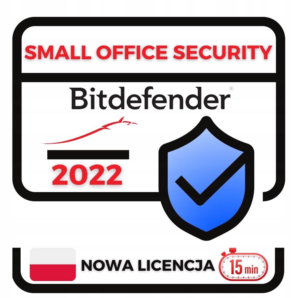 Bitdefender Small Office 2022 PL 10st./3lata Multi