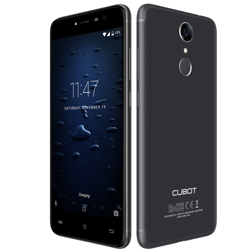 CUBOT Note Plus 4G-LTE 5.2" 3+32 16.0M kamera