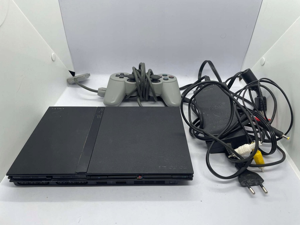 Konsola PlayStation 2 Slim SCPH-75004 Zestaw