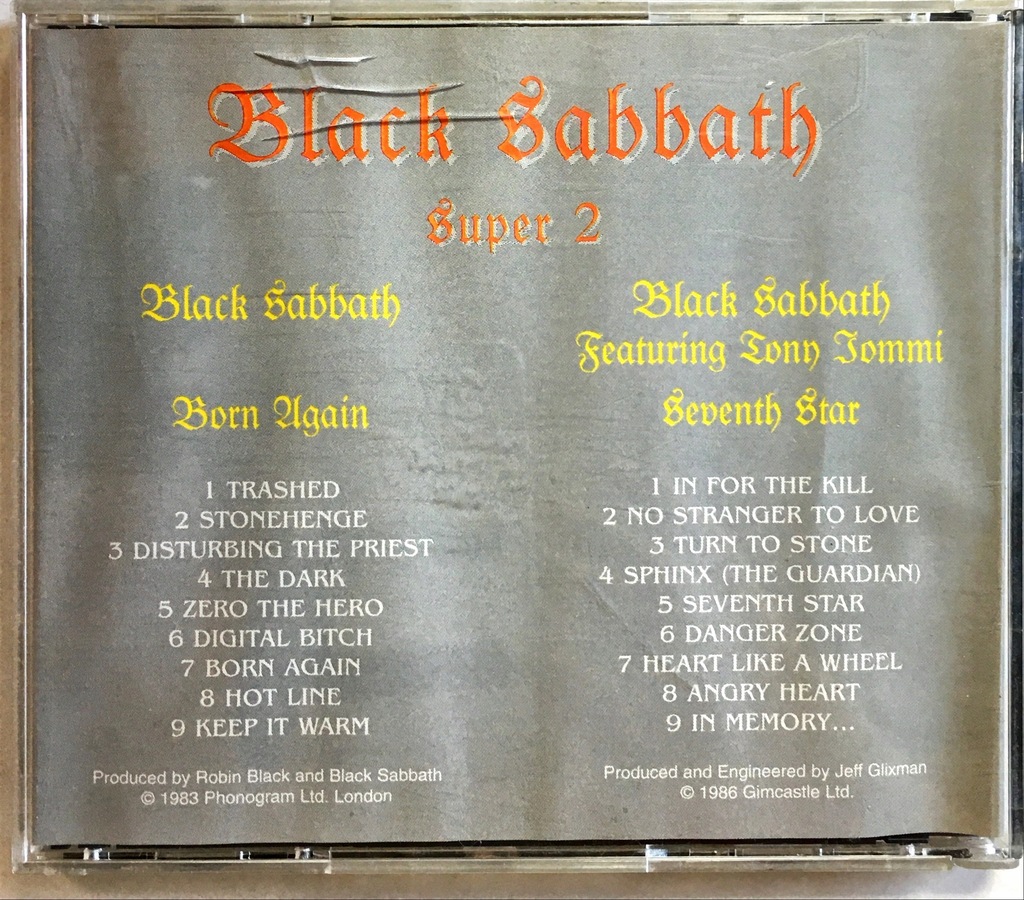 Купить CD BLACK SABBATH BORN AGAIN SEVENST STAR: отзывы, фото, характеристики в интерне-магазине Aredi.ru