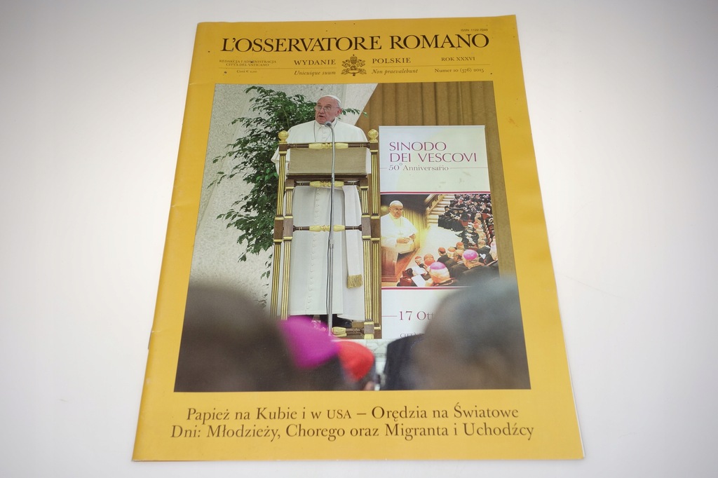 L`osservatore Romano numer 10(376) 2015