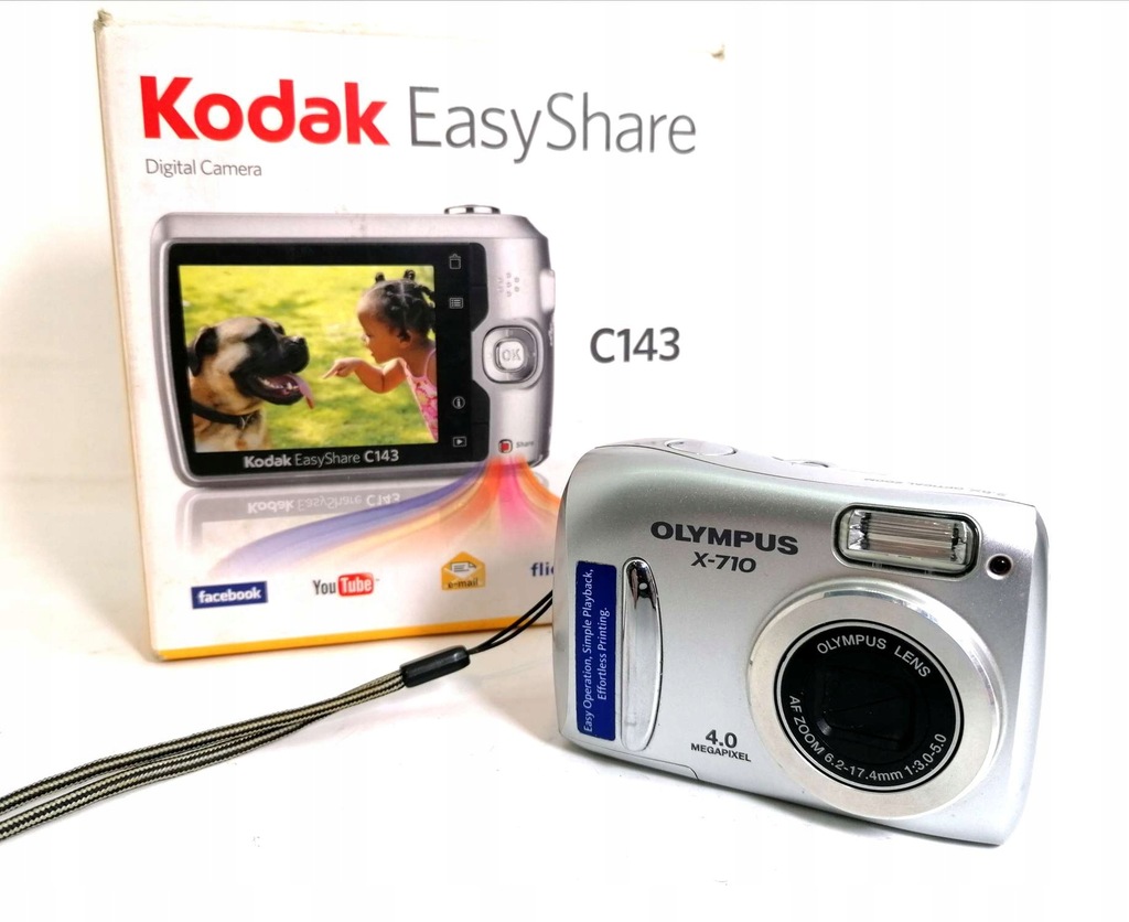 Aparat OLYMPUS X 710 11426708300 oficjalne archiwum Allegro