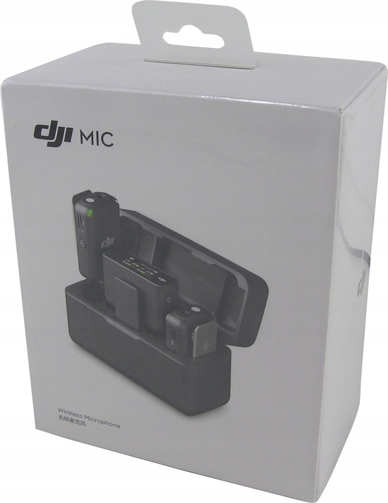 BEZPRZEWODOWY SYSTEM TRANSMISJI AUDIO DJI MIC 2x TX + 1 RX ZESTAW