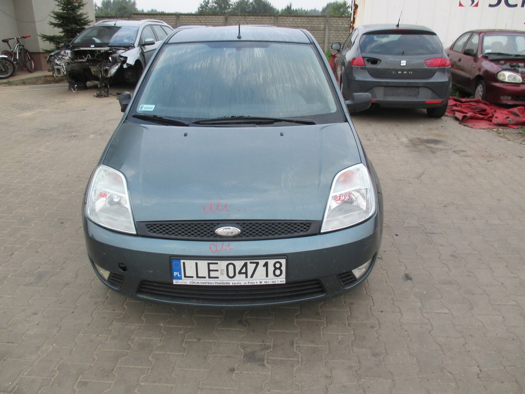 ZDERZAK PRZÓD LAKIER U2 FORD FIESTA MK5 7539588709