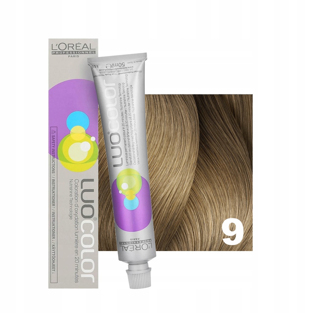 LOREAL LUO COLOR FARBA DO WŁOSÓW 9 50 ML