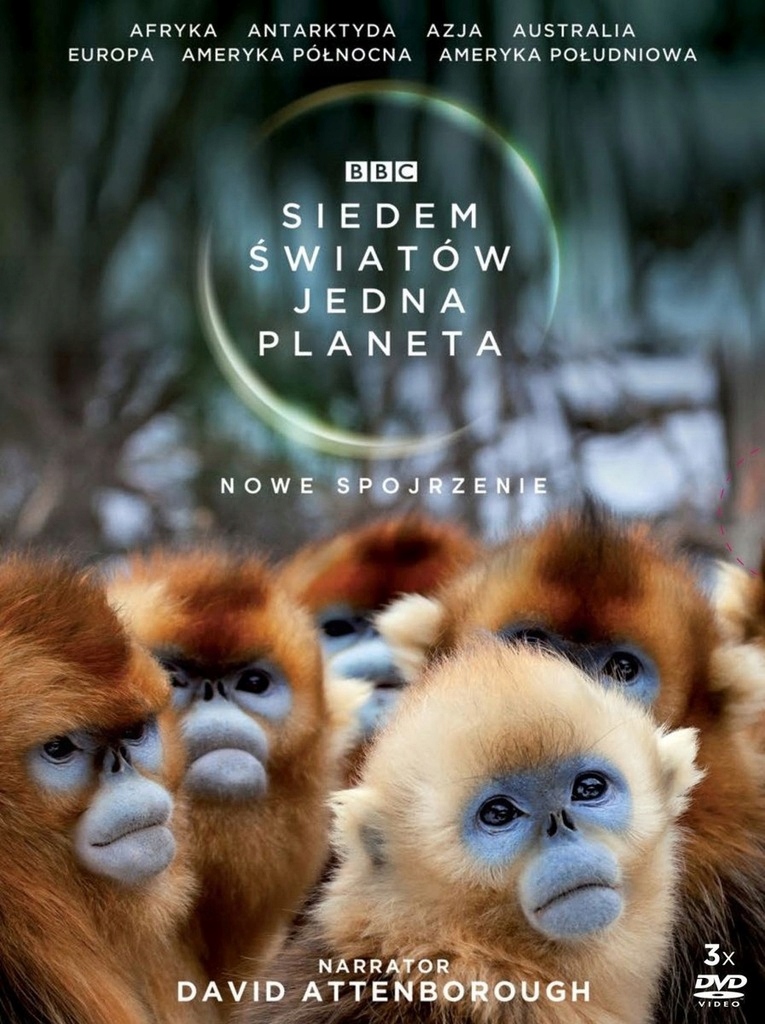 SIEDEM ŚWIATÓW - JEDNA PLANETA BBC [ 3xDVD ]