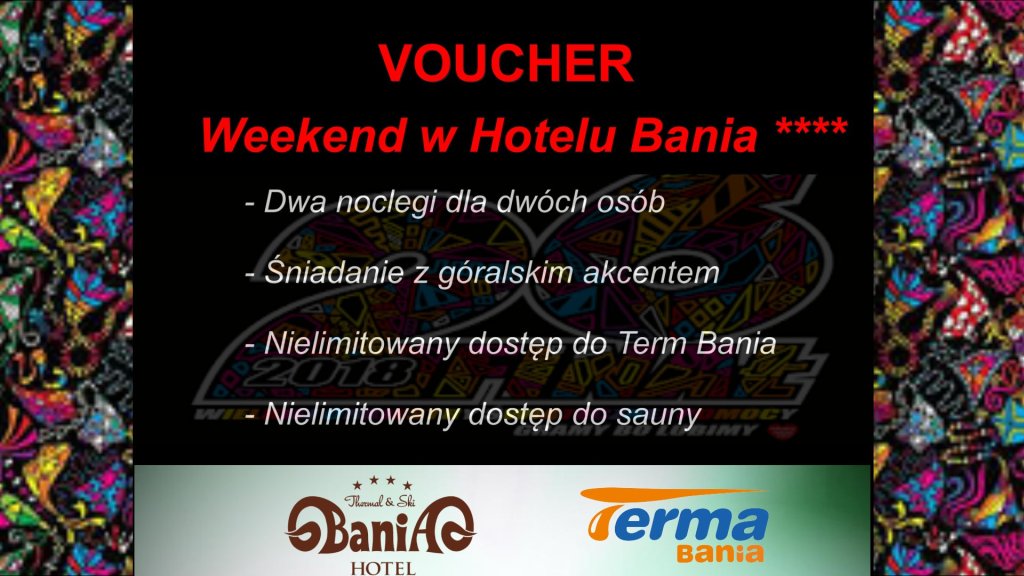 WEEKEND DLA DWÓCH OSÓB W HOTELU BANIA ****