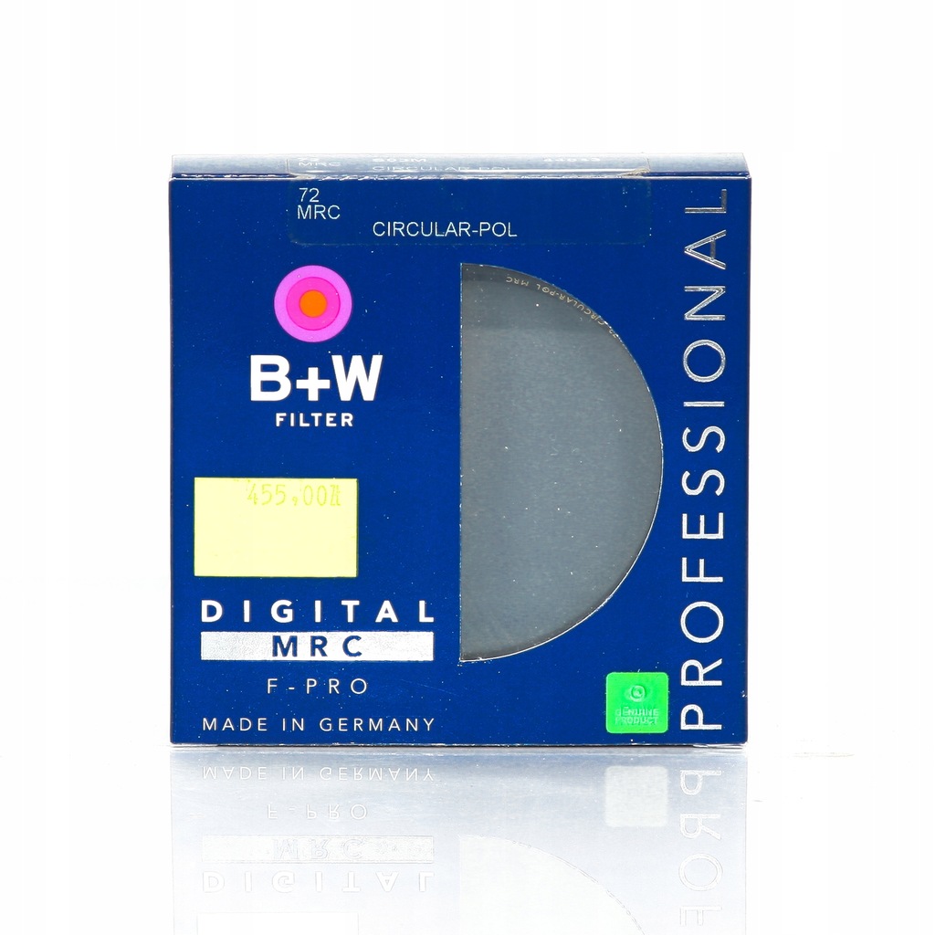 Filtr polaryzacyjny B+W CIRCULAR-POL MRC 72mm PRO
