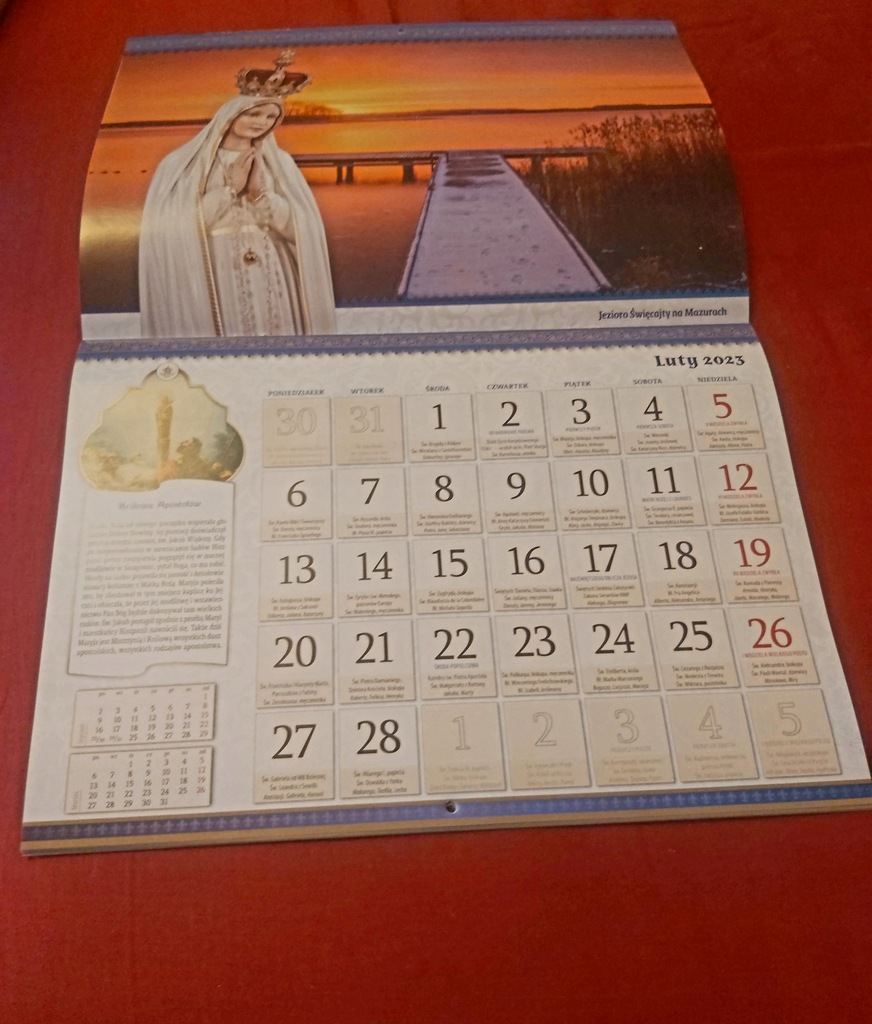 2023 KALENDARZ 365 DNI Z MARYJĄ